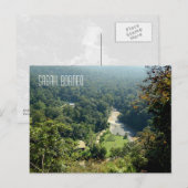 Fotofoto van het Oerwoud van het regenwoud van Bor Briefkaart (Voorkant / Achterkant)