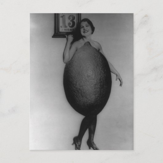 Fotofoto van koningin van de Lemons Briefkaart (Voorkant)