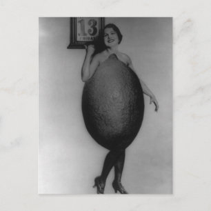 Fotofoto van koningin van de Lemons Briefkaart