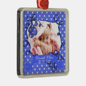 Fotofoto van pasgeboren baby's ornament (Rechts)