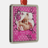 Fotofoto van pasgeboren baby's ornament (Rechts)