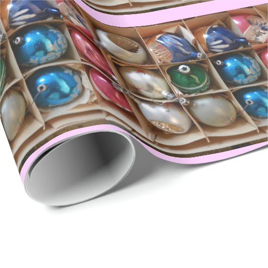 Fotofoto van  reflector cadeaupapier (Rol Hoek)