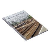 Fotofoto van spoorlijnen notitieboek (Rechterzijde)