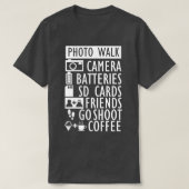 Fotofoto van straatfotograaf t-shirt (Design voorkant)