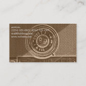Fotofotocamera-visitekaartje Visitekaartje (Achterkant)