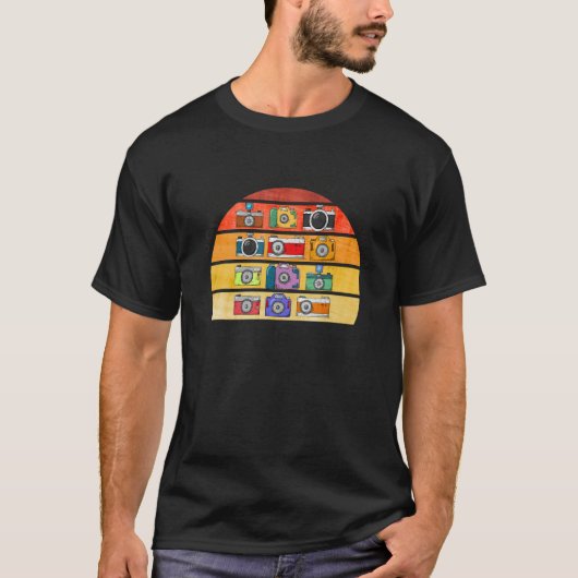 Fotofotograaf camera fotograaf camera fotograaf t-shirt (Voorkant)