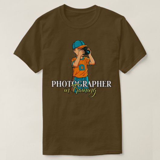 Fotofotograaf in opleiding t-shirt (Design voorkant)