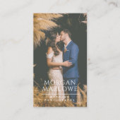 Fotofotograaf Modern Weddenschap Visitekaartje (Voorkant)