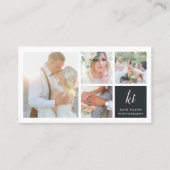 Fotofotograaf voor collage en kalligrafie visitekaartje (Voorkant)