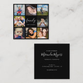 Fotofotograaf voor het script voor fotocollage Pro Vierkante Visitekaartje (Voorkant / Achterkant)