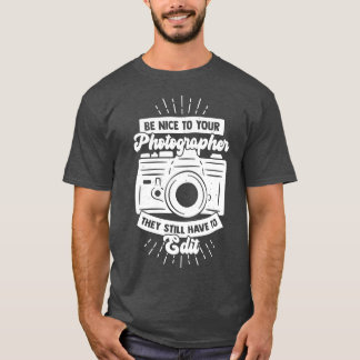 Fotofotografie Fotofotograaf Gift T-shirt