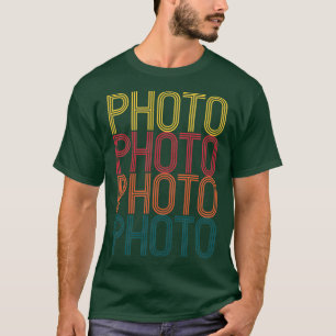 Fotofotografisch ontwerp Retro voor fotograaf VI T-shirt