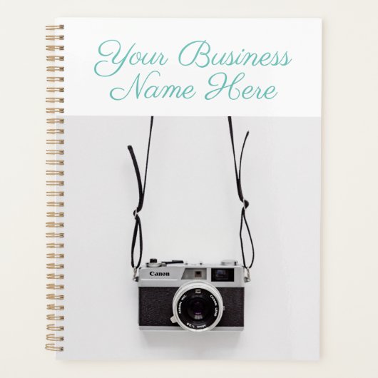 Fotofotoplaat Daily Planner voor fotografen (Voorkant)