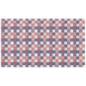 Fotofoto's en Rozen Faux Patchwork Tablecloth Tafelkleed (Voorkant (Horizontaal))