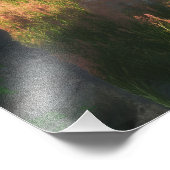 Fotofoto's met etherlicht Paasfoto's Foto Afdruk (Hoek)