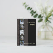 Fotofoto's sjabloon visitekaartje (Staand voorkant)