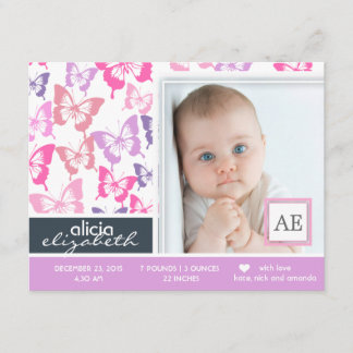 Fotofoto's van Butterflies Aankondiging