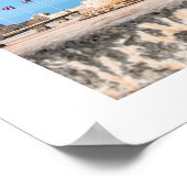 Fotofoto's van de oude vuurtoren van San Juan Poster (Hoek)