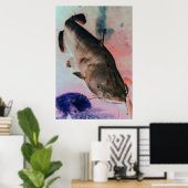 Fotofoto's van de vangst, poster afdrukken (Thuiskantoor)