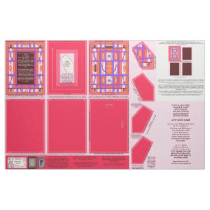 Fotofoto's van Girl Power Sewing lijst & Broch Stof