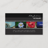 Fotofoto's van visitekaartjes sjabloon (Achterkant)