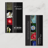 Fotofoto's van visitekaartjes sjabloon (Voorkant / Achterkant)