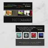 Fotofoto's van visitekaartjes sjabloon (Voorkant / Achterkant)