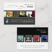 Fotofoto's van visitekaartjes sjabloon (Voorkant / Achterkant)