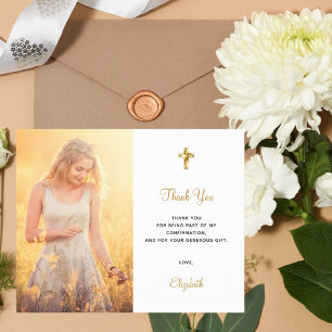 Fotofoto's voor begrotingsbevestiging door dank u