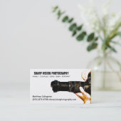 Fotofoto's voor mannen Eenvoudig Visitekaartje (Staand voorkant)