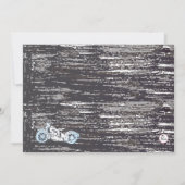 Fotofotouitnodiging voor motorfietsen kaart (Achterkant)