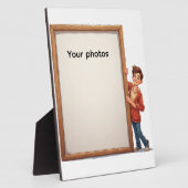 Fotoframe-Design mit Jungen – Hebdeinen Moment Fotoplaat (Zijkant)
