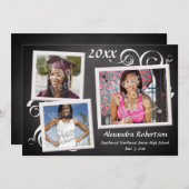 Fotoframes van het afstuderen-alkboard kaart (Voorkant / Achterkant)