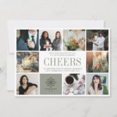 Fotogalerij Lijst Cheers Corporate Holiday Kaart (Voorkant)