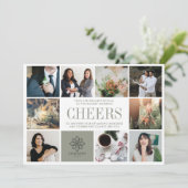 Fotogalerij Lijst Cheers Corporate Holiday Kaart (Staand voorkant)