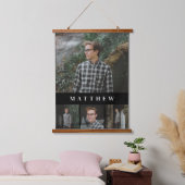 Fotogalerij van vier met tapedrive voor onderschri hangend wandkleed (Slaapkamer)