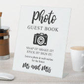 Fotogastenboek Camerateken Reclamebord Met Voetstuk (Insitu)