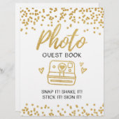 Fotogastenboek Weddenschap (Voorkant / Achterkant)