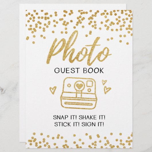 Fotogastenboek Weddenschap (Voorkant / Achterkant)