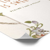 Fotogastenboek William Morris patroon Poster (Hoek)