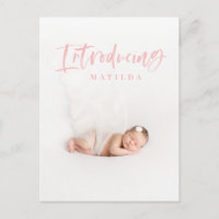 Fotogeboorte van het waterverf script