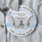 Fotogedenkteken toevoegen ronde button 6,0 cm (In situ)