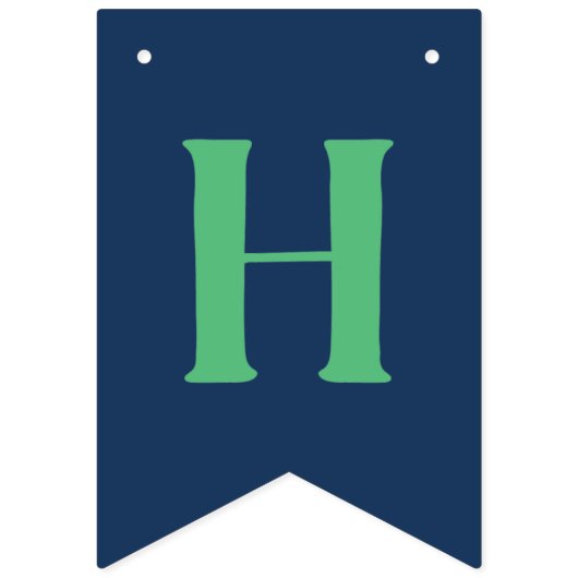 Fotogehoor in een Golf First Birthday Banner (Tweede vlag)