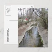 Fotogene Storm Drain Briefkaart (Voorkant / Achterkant)