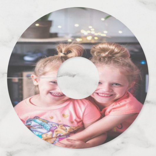 Fotoglas Labels (Achterkant)