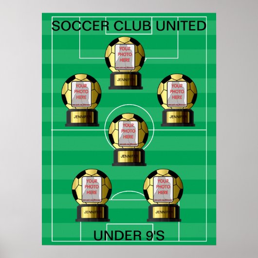 fotogolden soccer team posters (Voorkant)