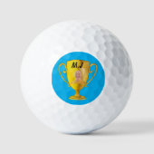 Fotogolf, speciale monogram golfballen (Voorkant)