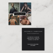 Fotograaf 4 Visitekaartje op het fototoestel (Voorkant / Achterkant)