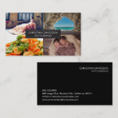 Fotograaf, aanpasbaar, 4 foto's visitekaartje (Voorkant / Achterkant)