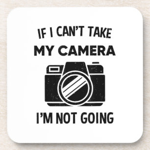 Fotograaf als ik mijn camera niet kan nemen. bier onderzetter